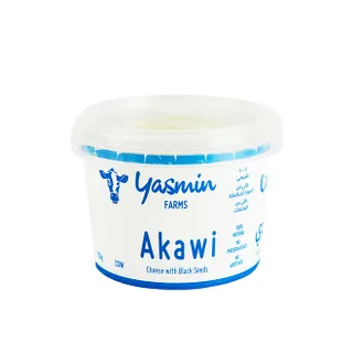 Yasmin Farms Akawi Cow Cheese with Black Seeds