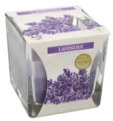 Aura Lavender Tricolor Scented Candle