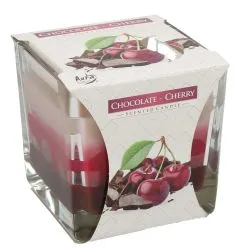 Aura 3 Colors Chocolate Cherry Scented Candle 170g