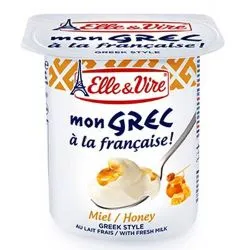 Elle & Vire Mon Grec Honey Dairy Dessert