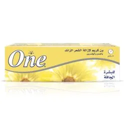 ون كريم إزالة الشعر مع العسل والجليسرين