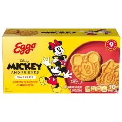Kellogg's Eggo Mickey Homestyle Frozen Waffles
