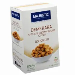 Majestic Rough Cut Brown Sugar Cubes