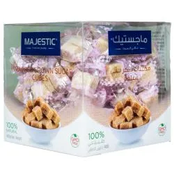Majestic Wrapped Brown Sugar Cubes 400G