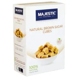 Majestic 10% Natural Brown Sugar Cubes 