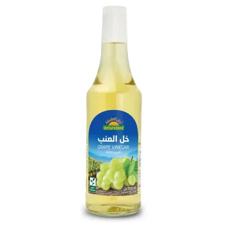 أرض الطبيعة خل العنب الأبيض العضوي