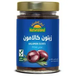Natureland Organic Pitted Kalamon Olives