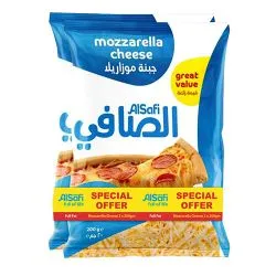 Al Safi Shredded Mozzarella Cheese Great Value Offer