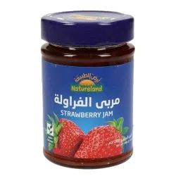 أرض الطبيعة مربى الفراولة العضوي