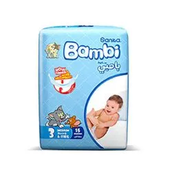 Sanita Bambi Medium Diapers Size 3 (5-9 Kg)