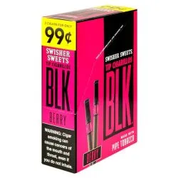 Swisher Sweets Black Tip Cigarillos Berry Cigar
