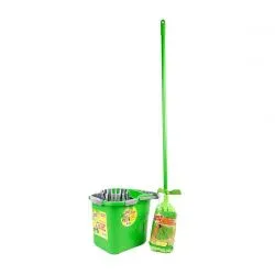 3M Scotch Brite Bucket with Squeezer and Mop Set