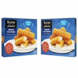 سلطان أصابع سمك مغطاة بالبقسماط