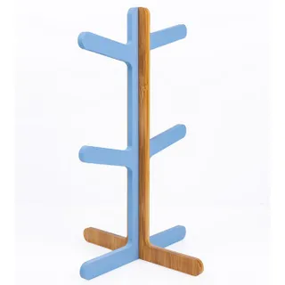Tessie & Jessie Bamboo Mug Organizer