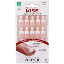 Kiss Acrylic French Hallo Effect Nails