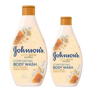 Johnson's Vita Rich Body Wash With Yoghurt Honey & Oat
