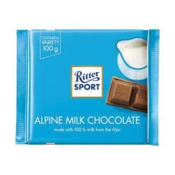 Ritter Sport Alpine Milk Chocolate