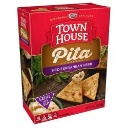 Keebler Town House Mediterranean Herbs Pita Crackers