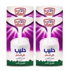 كي دي كاو - حليب خالي الدسم طويل الآمد