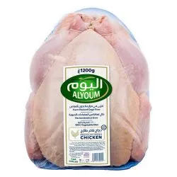 اليوم دجاج كامل طازج بريميوم
