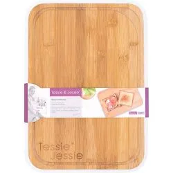 Tessie & Jessie Small Bamboo Cutting Board