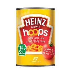 Heinz Spaghetti Hoops Pasta In Tomato Sauce