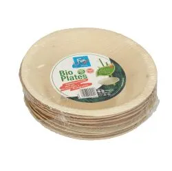 Fun Palm Bio Leaf Round Disposable Plate