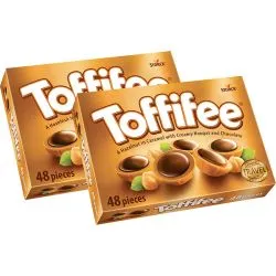 Toffifee Whole Hazelnut in Nougat Cream Filled Caramel