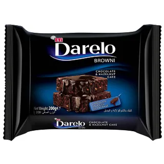Eti Darelo Brownie Chocolate & Hazelnut Cake