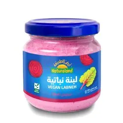 أرض الطبيعة لبنة نباتية بنكهة الشمندر