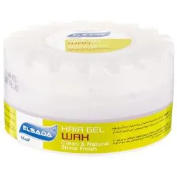 Elsada Clean & Natural Shine Finish Hair Gel Wax Green 140g
