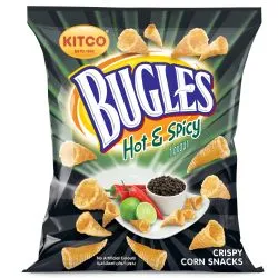 Kitco Bugles Hot & Spicy Flavor