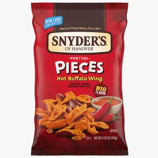 Snyder's of Hanover Hot Buffalo Wing Pretzel Pieces