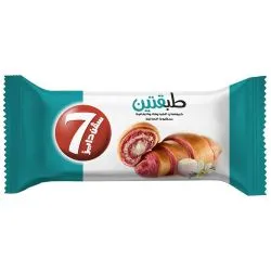 7 Days Croissant Strawberry With Vanilla Filling