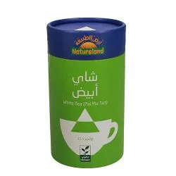 أرض الطبيعة شاي أبيض