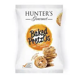 Hunter's Gourmet Baked Pretzos Sea Salt 180G