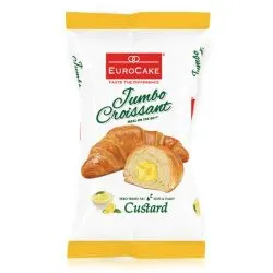 Euro Cake Jumbo Croissants Custard