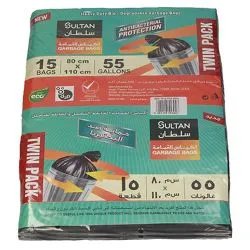 Sultan 55 Gallons Garbage Bags