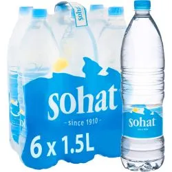 سوهات ماء معدني طبيعي 5+1 مجانا