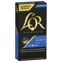 L'Or Espresso Decaffeinato Ristretto Coffee Capsules 10 pcs
