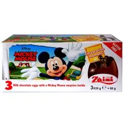 Zaini Disney Mickey Mouse Milk Chocolate Eggs