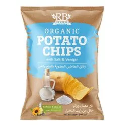 RB Foods Organic Potato Chips With Salt & Vinegar