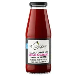 Mr Organic Chili And Garlic Passata Sauce