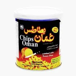 تشيبس عمان نكهة فلفل حار سناكس بطاطس
