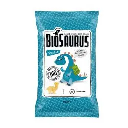 Biosaurus Baked Organic Corn Snacks With Salt