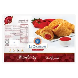 KFM Strawberry Croissant Pack Of 5