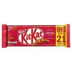 Kitkat 2 Finger Milk Chocolate Wafer Pack Of 21