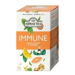 Ahmad Tea Immune Lemon Ginger And Turmeric
