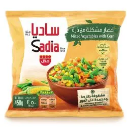 Sadia Mixed Vegetables With Corn 450g