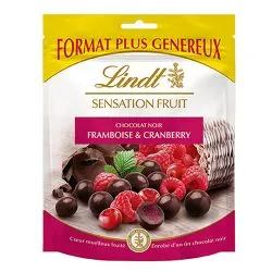 Lindt Raspberry And Cranberry Chocolate